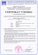 certifikát